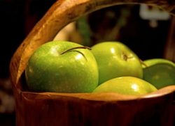 green apples